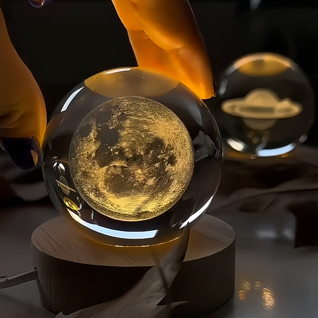 Galaxy Crystal Night Lamps